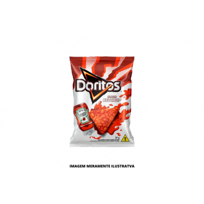 SALGADINHO - ELMA CHIPS - 37g DORITOS KETCHUP